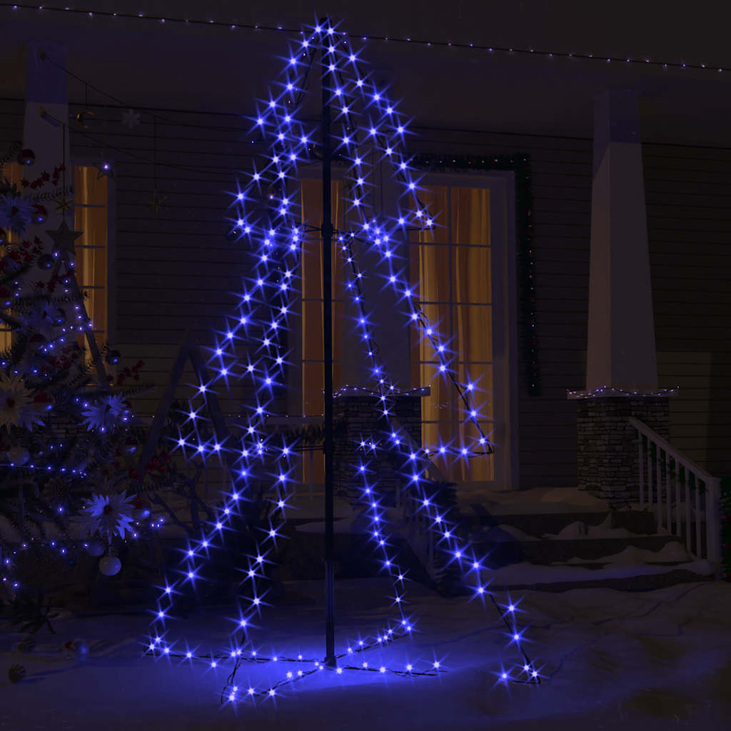 HKH Árvore de Natal em Cone com 200 Leds Interior e Exterior