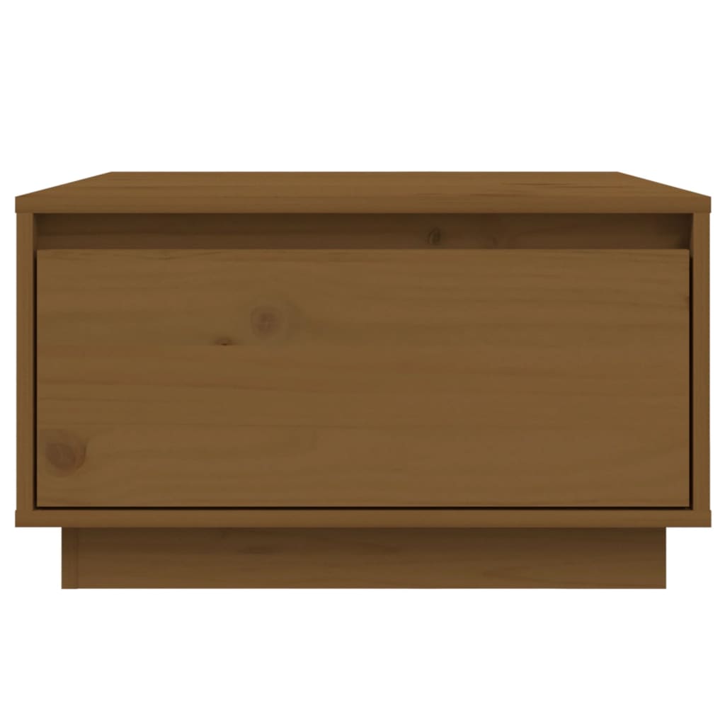 HKH Mesa de Centro Pinho Maciço - Castanho Mel