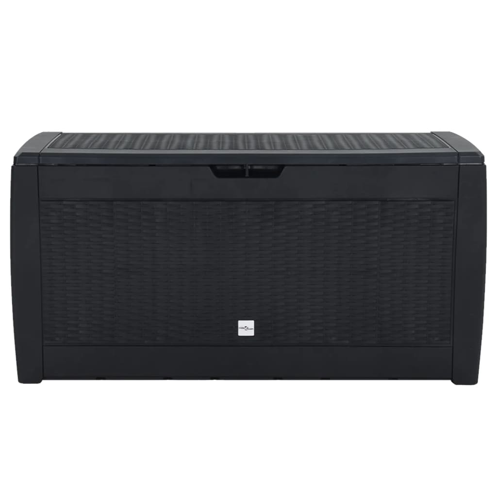 HKH Caixa De Arrumação Jardim Polipropileno - Antracite