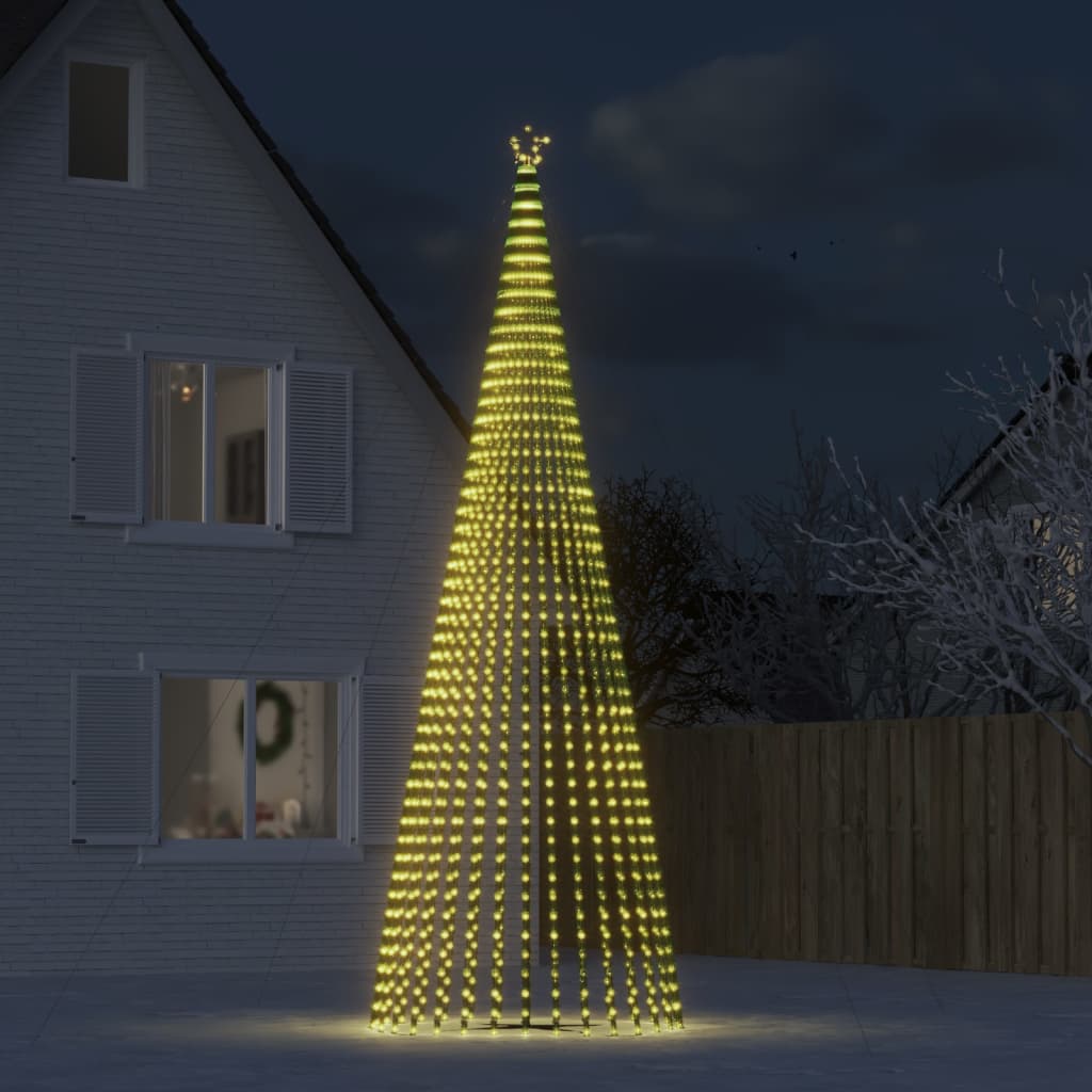 HKH LED Árvore de Natal com 1544 Leds - Branco Quente