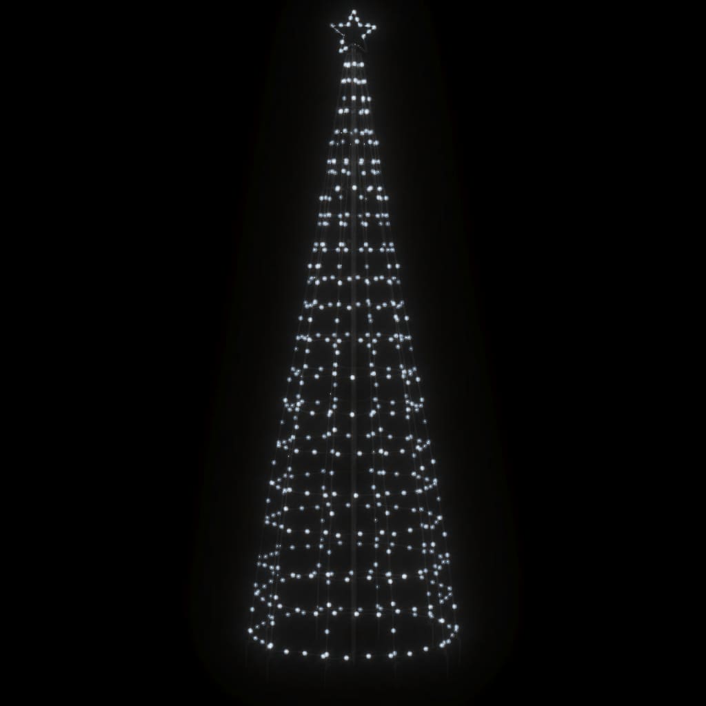 HKH Árvore de Natal LED com Spikes e 570 Leds - Branco Frio