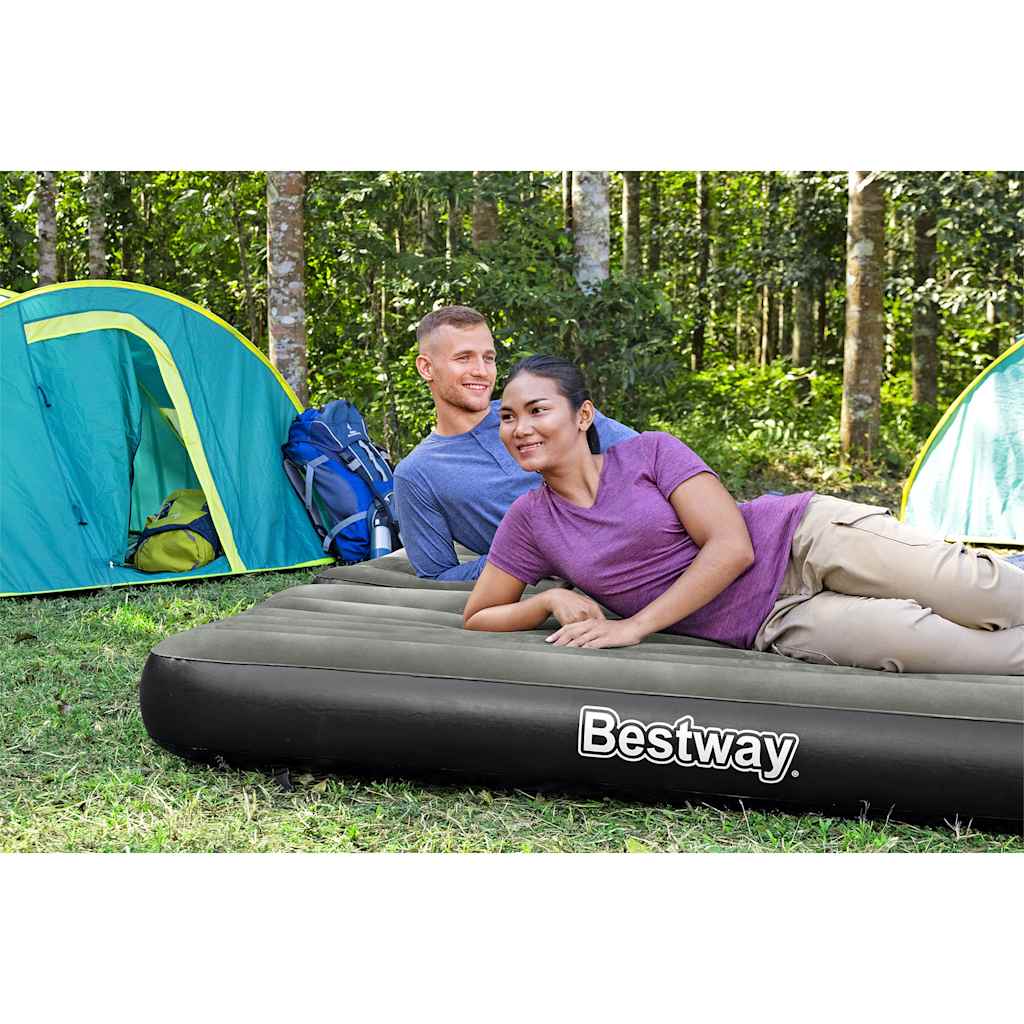 Bestway Colchão Insuflável 3 em 1 - Preto e Cinzento