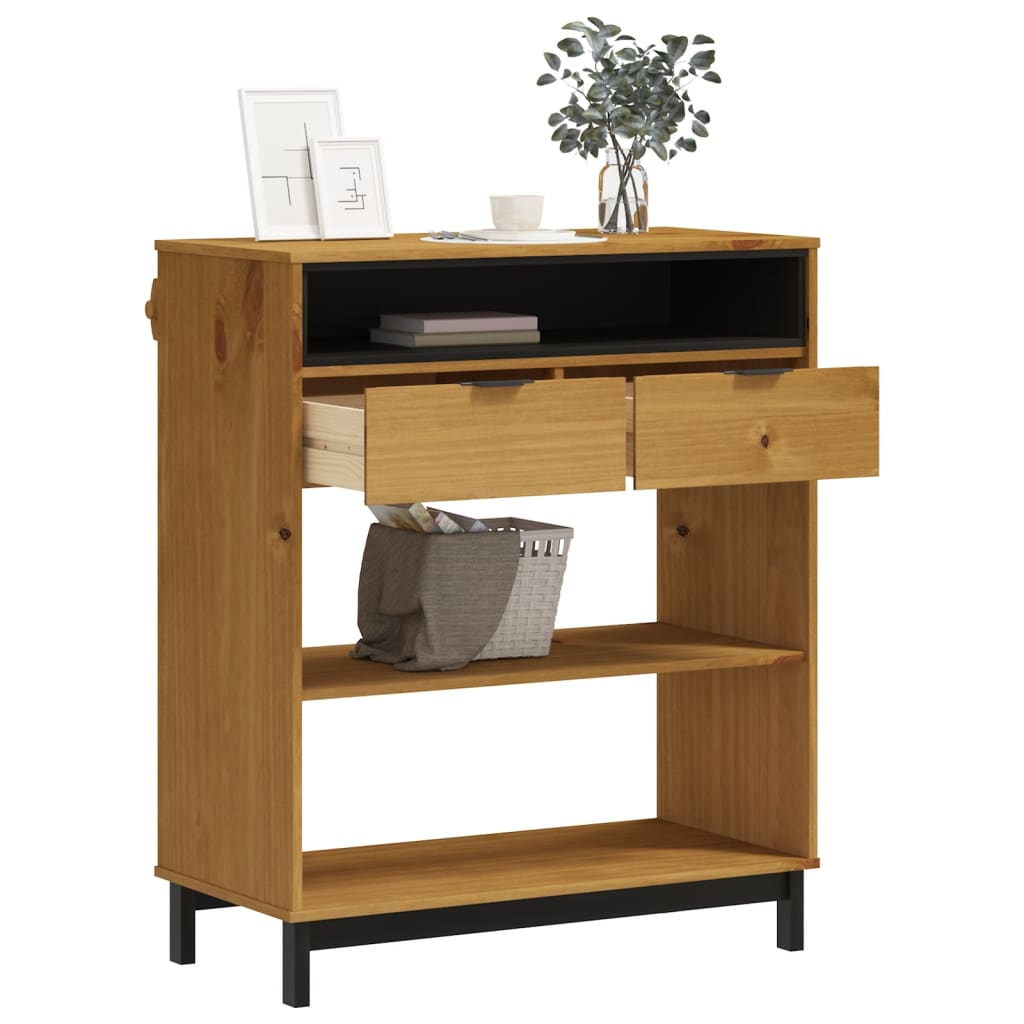 HKH Mesa de Bar Flam em Pinho Maciço