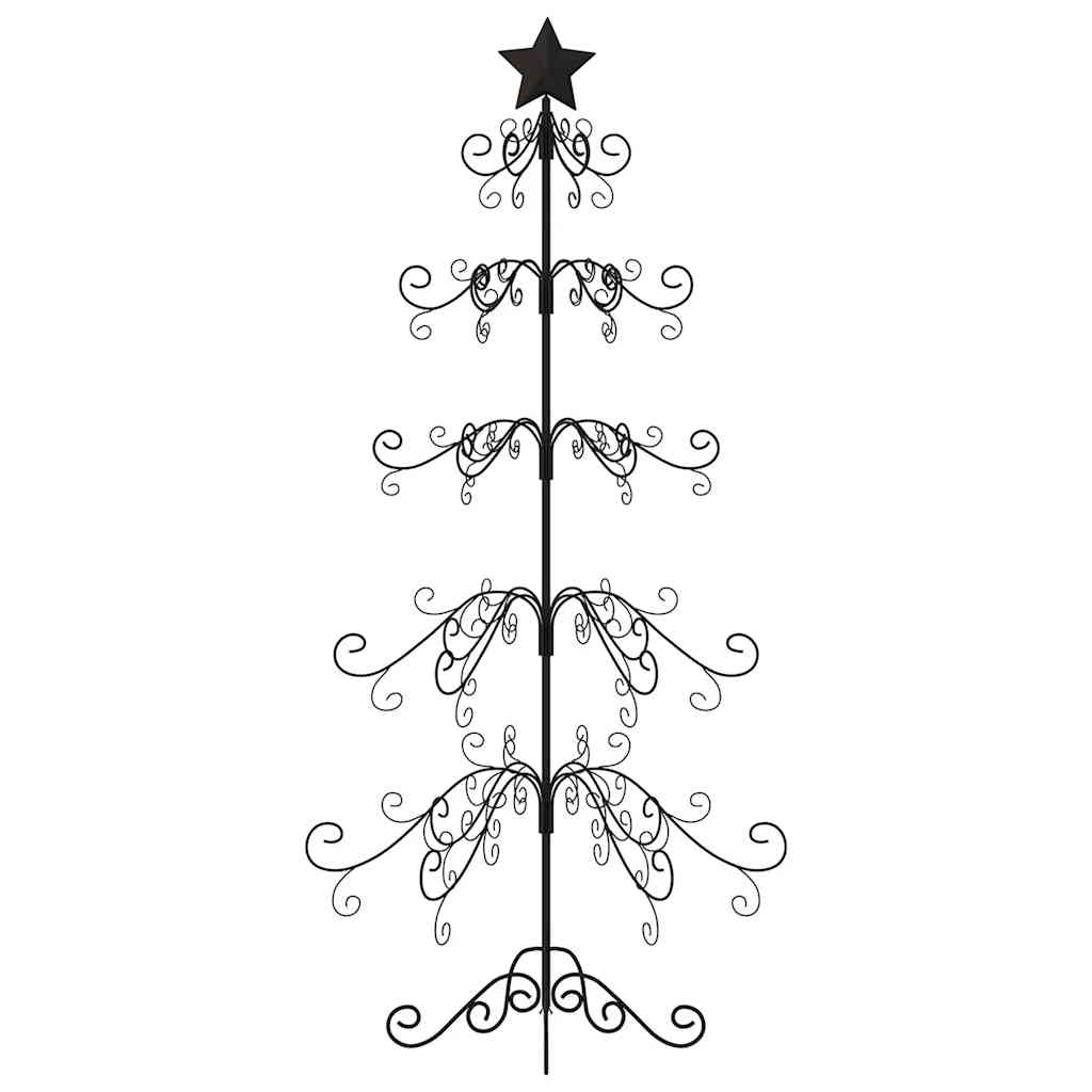 HKH Árvore de Natal para Decoração em Metal PReto
