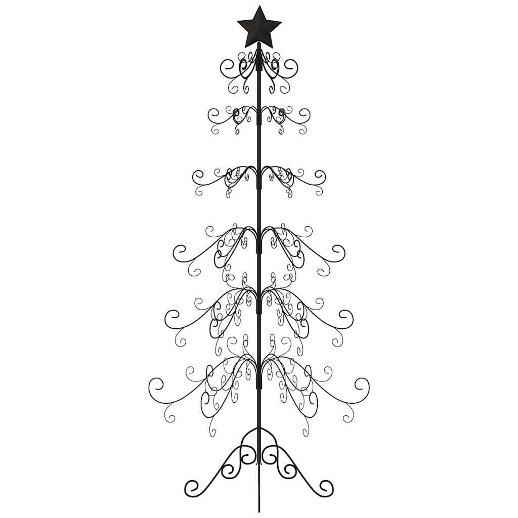 HKH Árvore de Natal para Decoração em Metal PReto