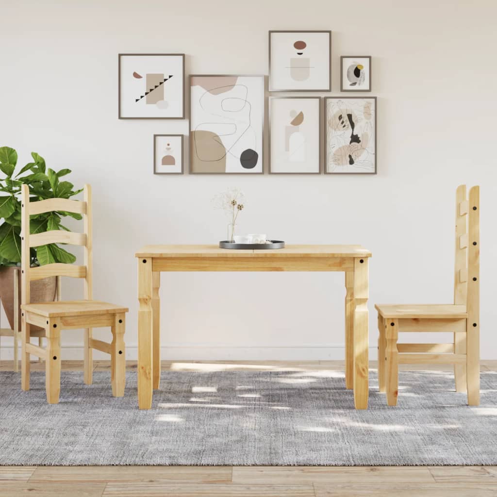 HKH Mesa de Jantar Corona em Pinho Maciço