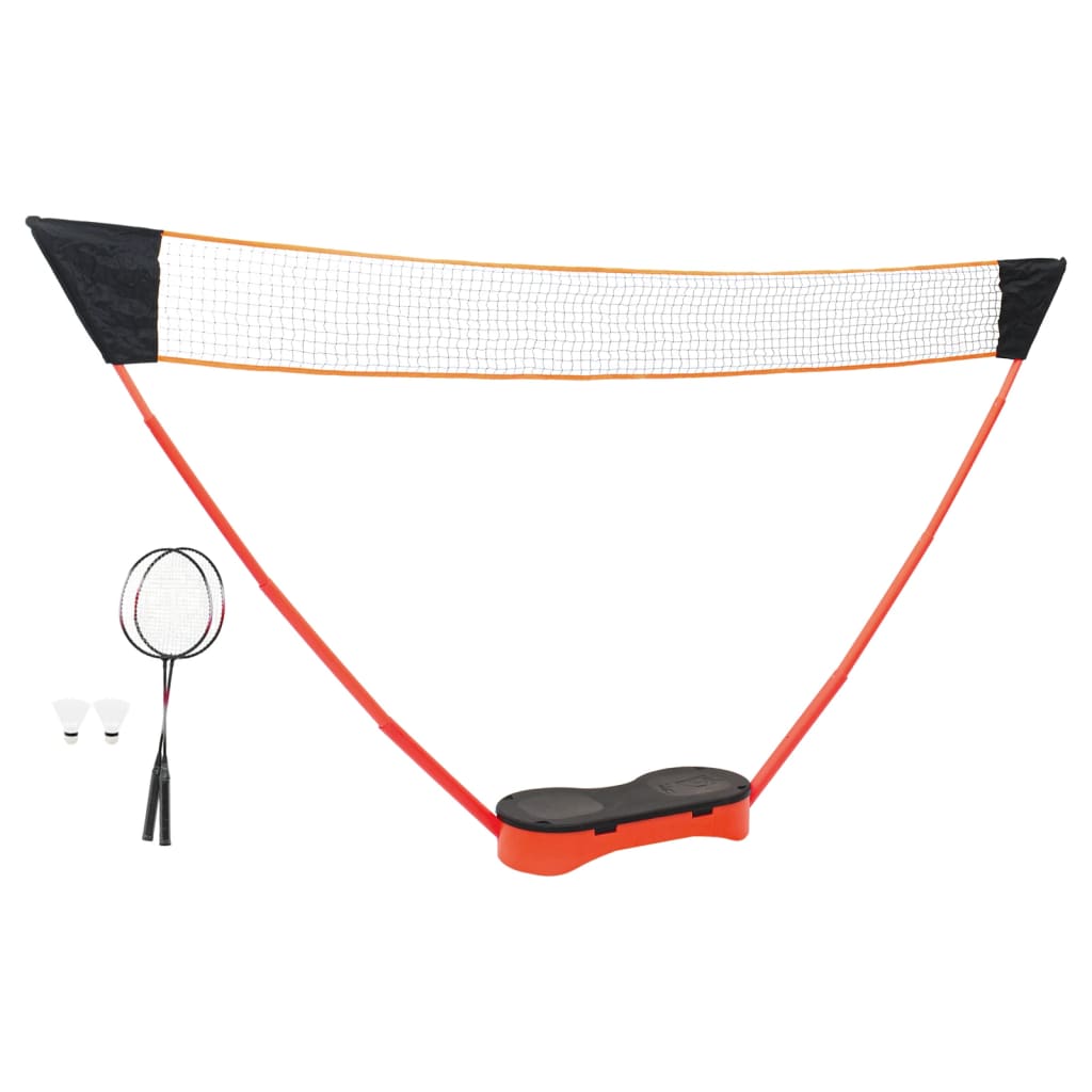 HKH Conjunto de Badminton com 2 Raquetes + Estojo + Rede 292x30x152 cm