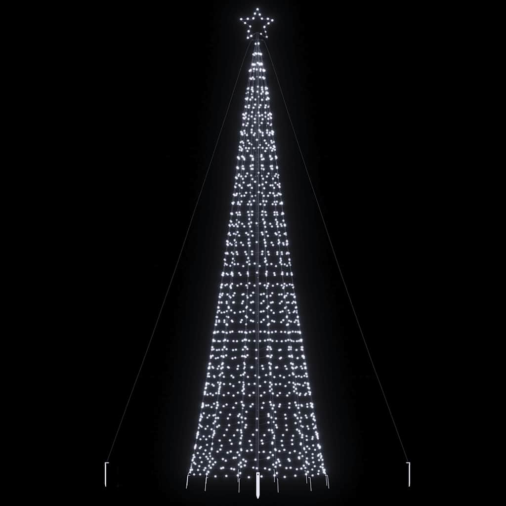 HKH Árvore de Natal LED com Spikes e 1534 Leds - Branco Frio