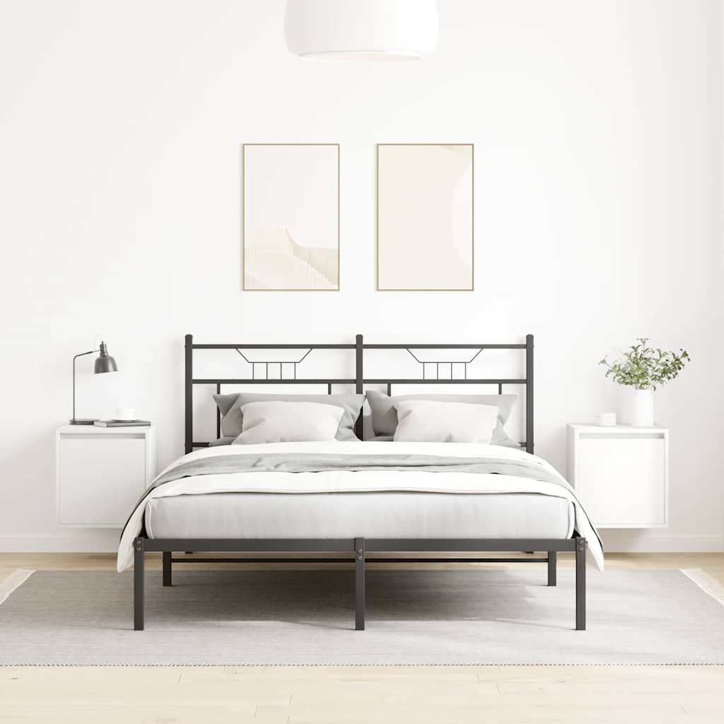 HKH Conjunto de 2 Mesas de Cabeceira de Parede - Branco