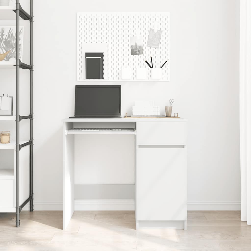 HKH Secretária Derivados de Madeira - Branco