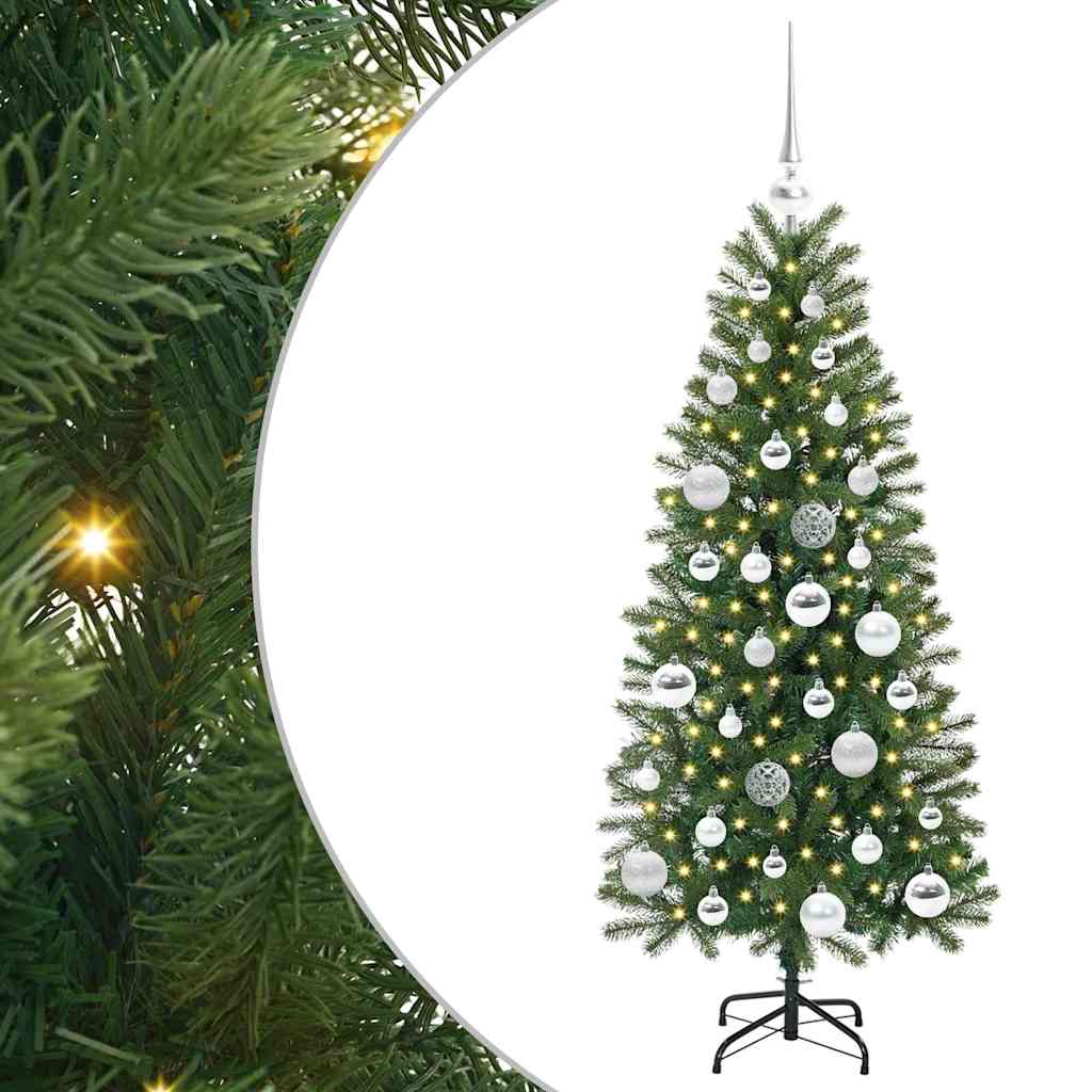 HKH Árvore de Natal Artificial com 150 Leds Verde em PE e PVC