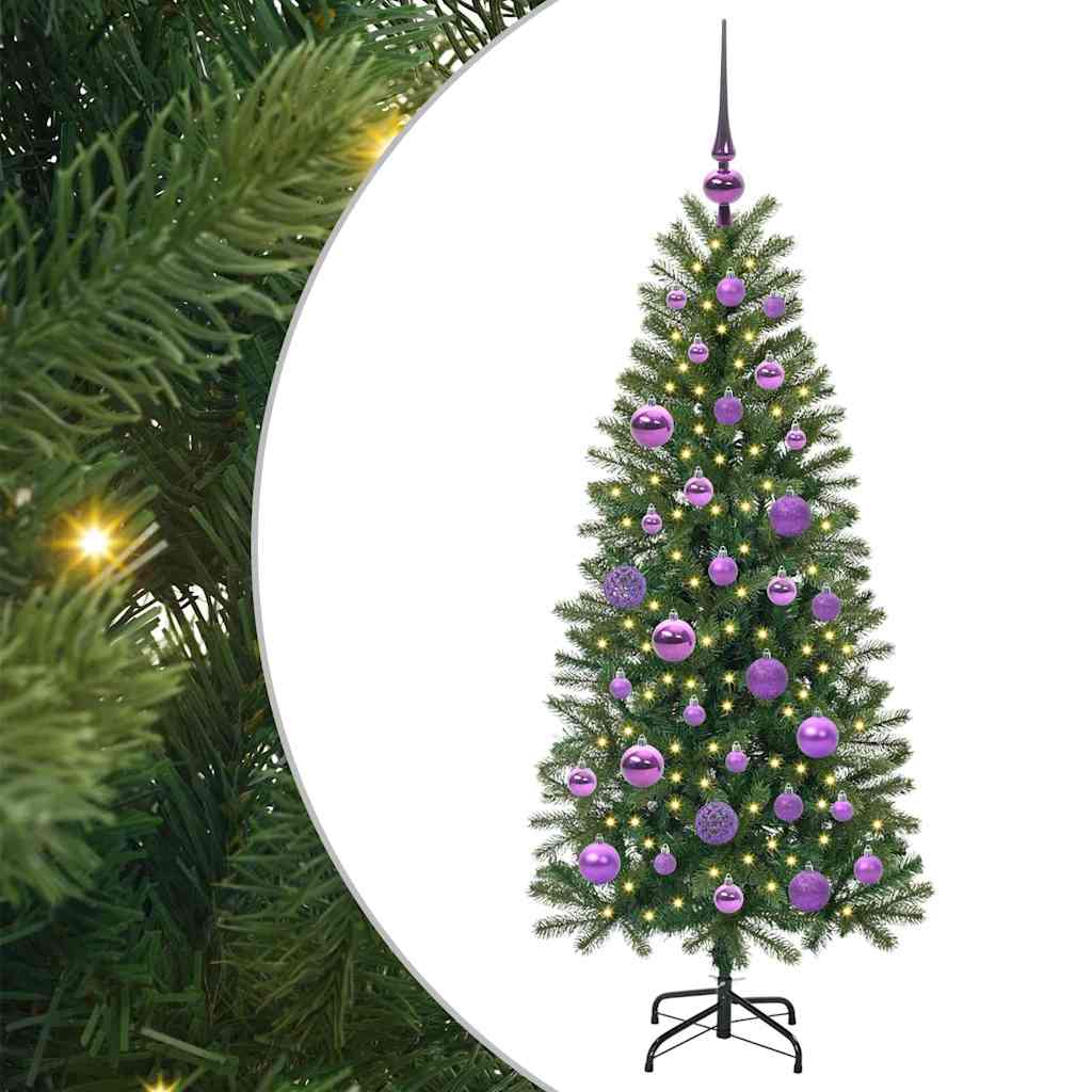 HKH Árvore de Natal Artificial com 150 Leds Verde em PE e PVC