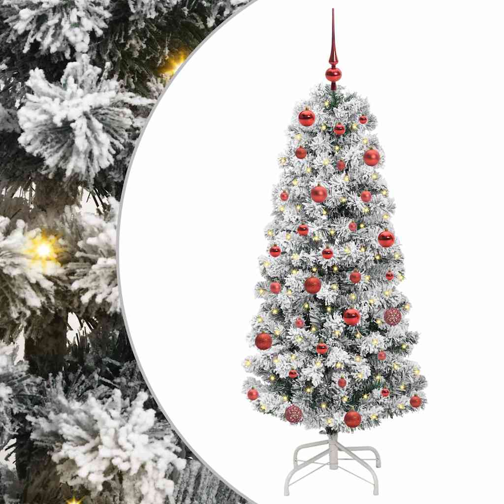 HKH Árvore de Natal Articulada Artificial em PVC