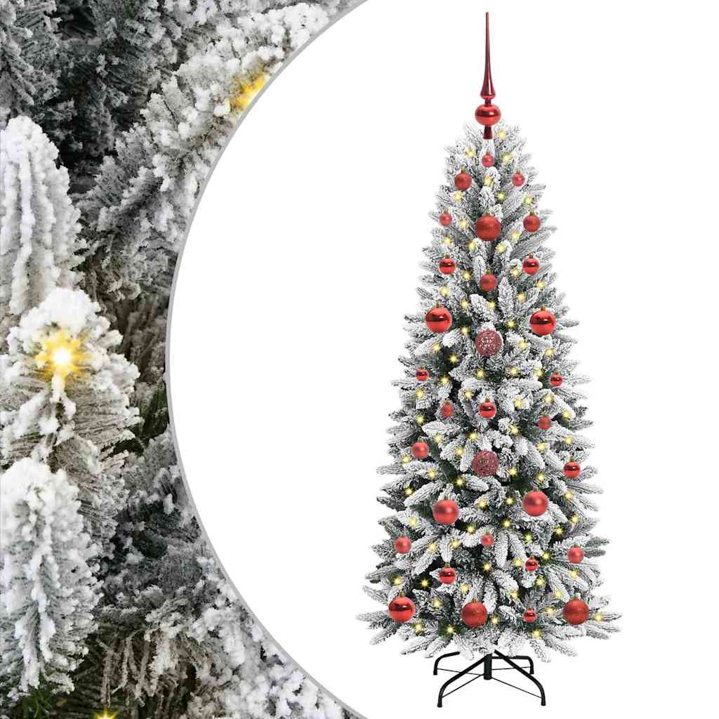HKH Árvore de Natal Artificial com 150 Leds - Branco
