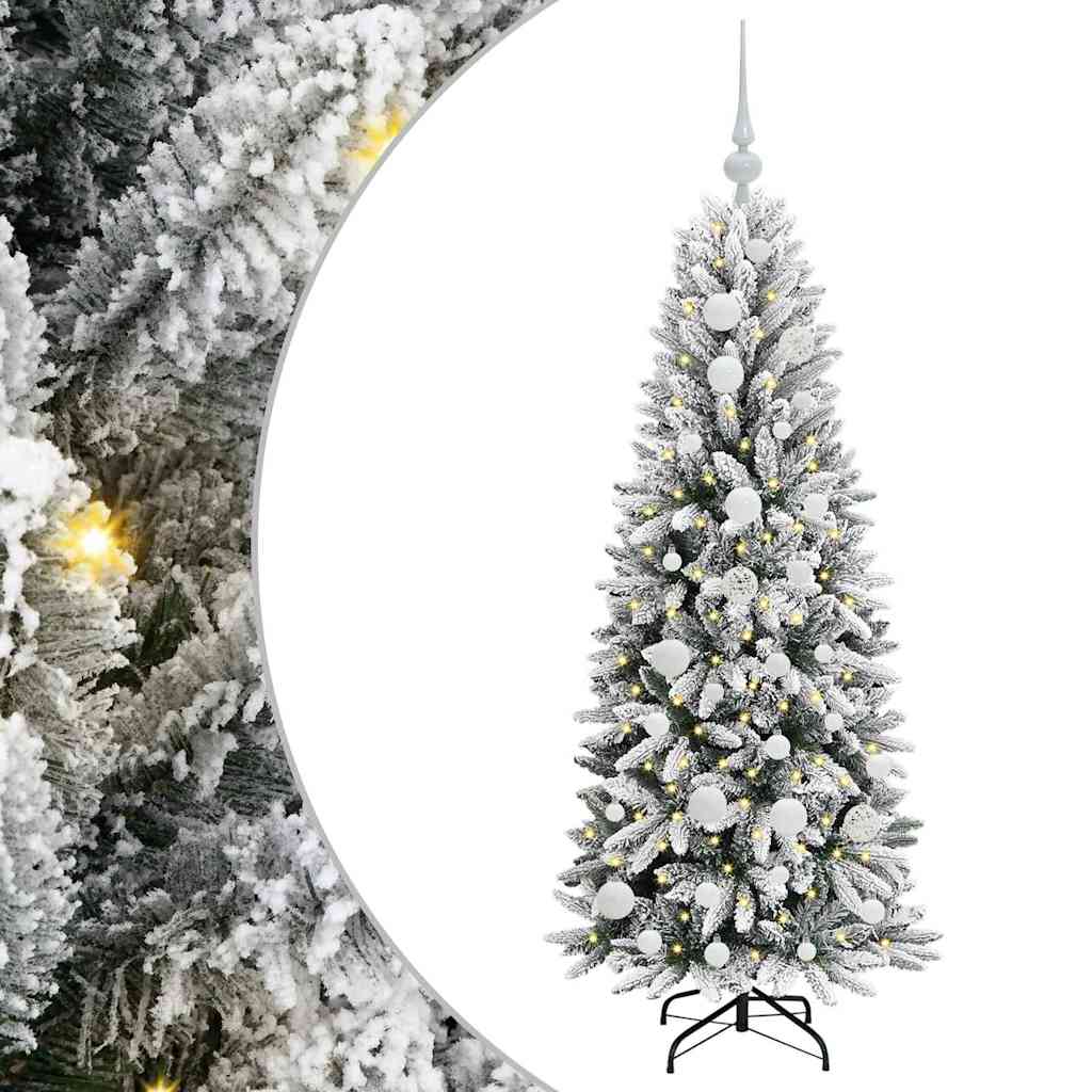 HKH Árvore de Natal Artificial com 150 Leds - Branco