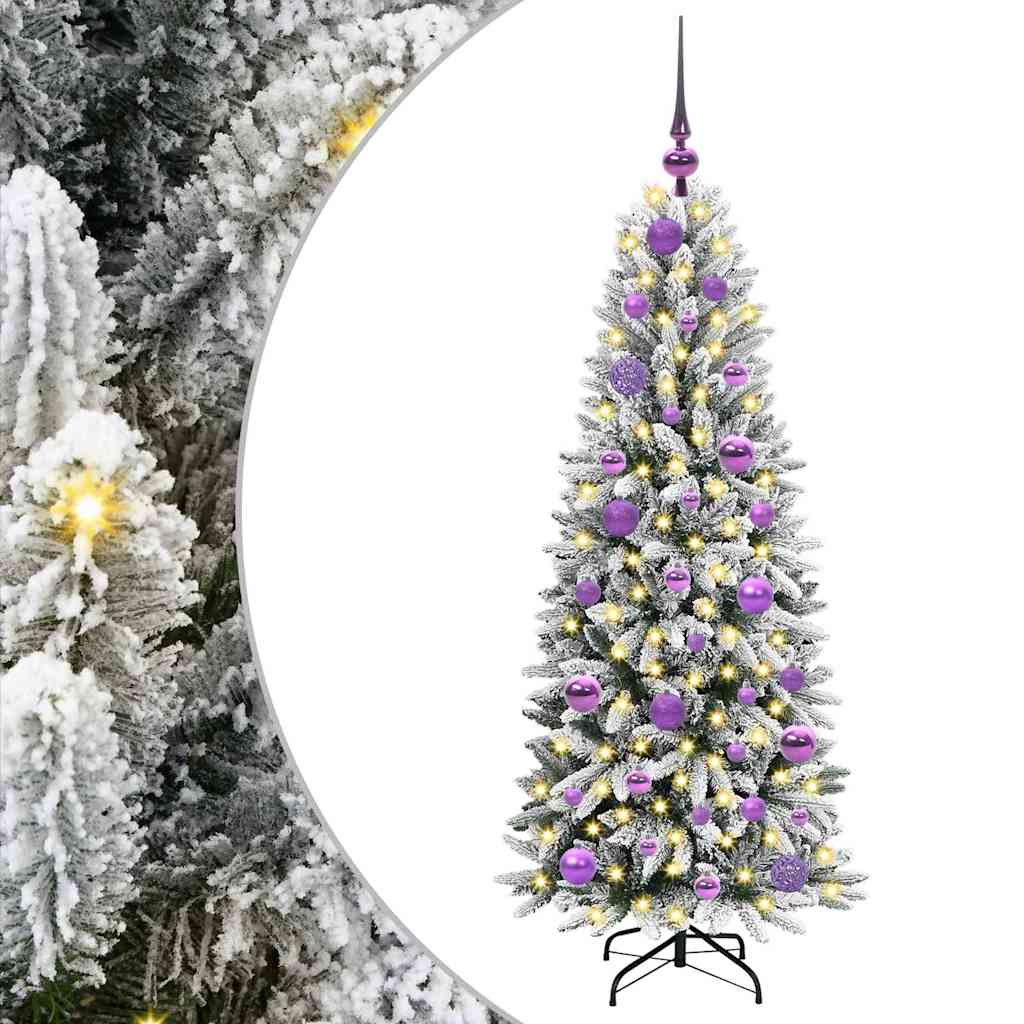 HKH Árvore de Natal Artificial com 150 Leds - Branco