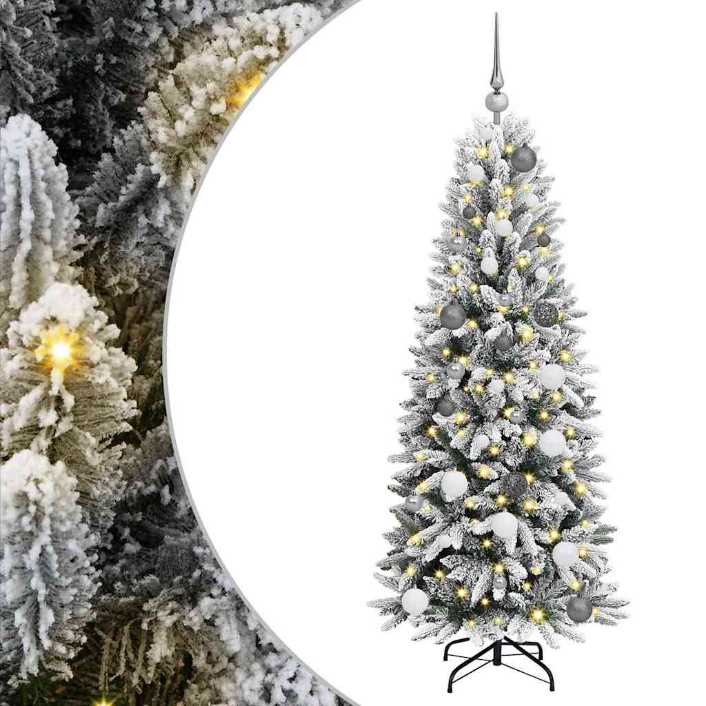 HKH Árvore de Natal Artificial com 150 Leds - Branco