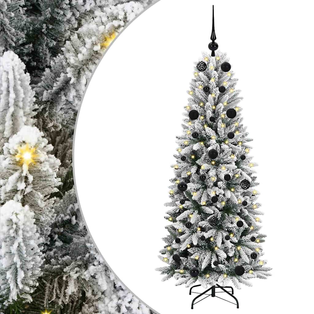 HKH Árvore de Natal Artificial com 150 Leds - Branco