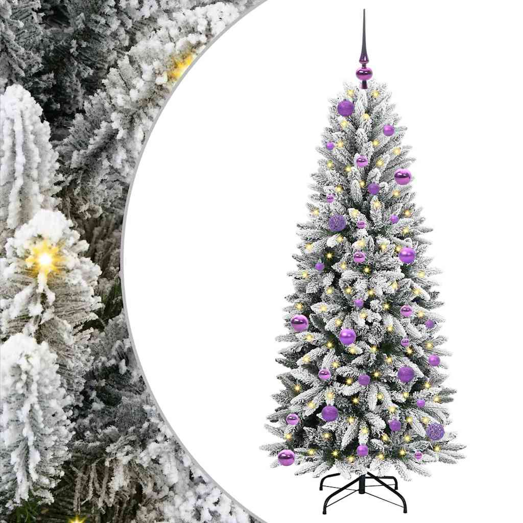 HKH Árvore de Natal Artificial com 150 Leds - Branco