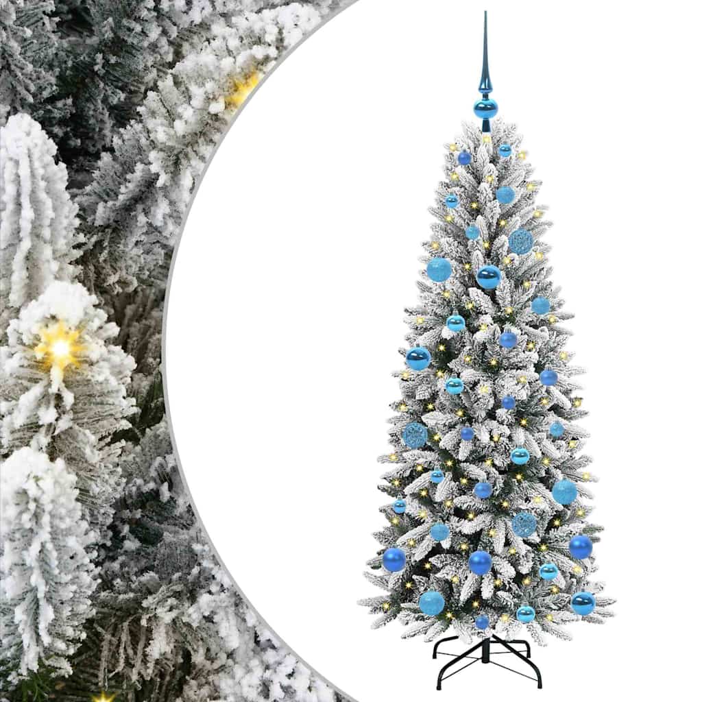 HKH Árvore de Natal Artificial com 150 Leds - Branco