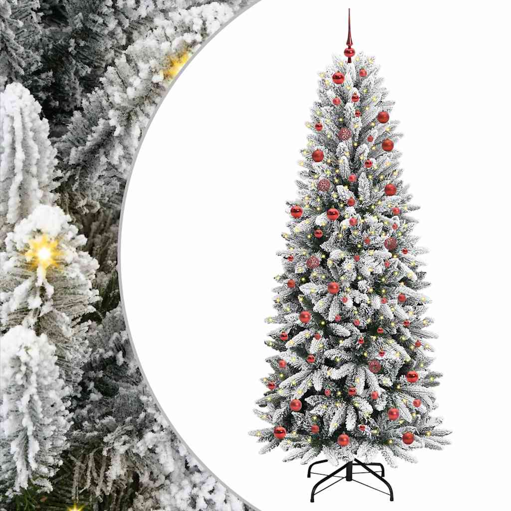 HKH Árvore de Natal Artificial com 300 Leds - Branco
