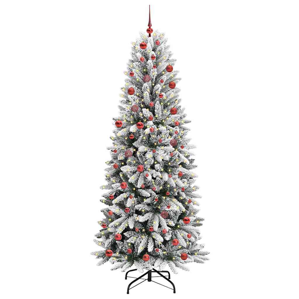 HKH Árvore de Natal Artificial com 300 Leds - Branco