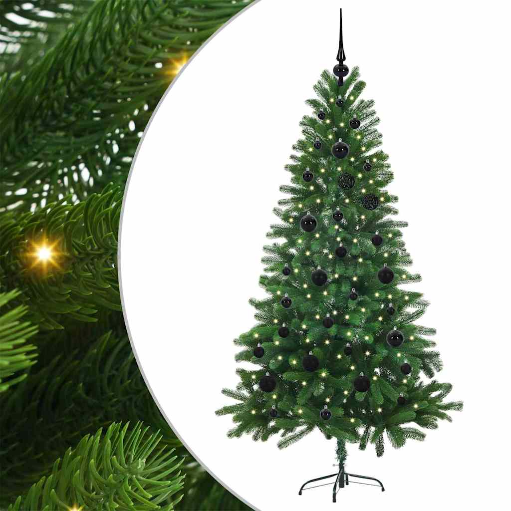 HKH Árvore de Natal com 150 Leds com Suporte Verde em PE