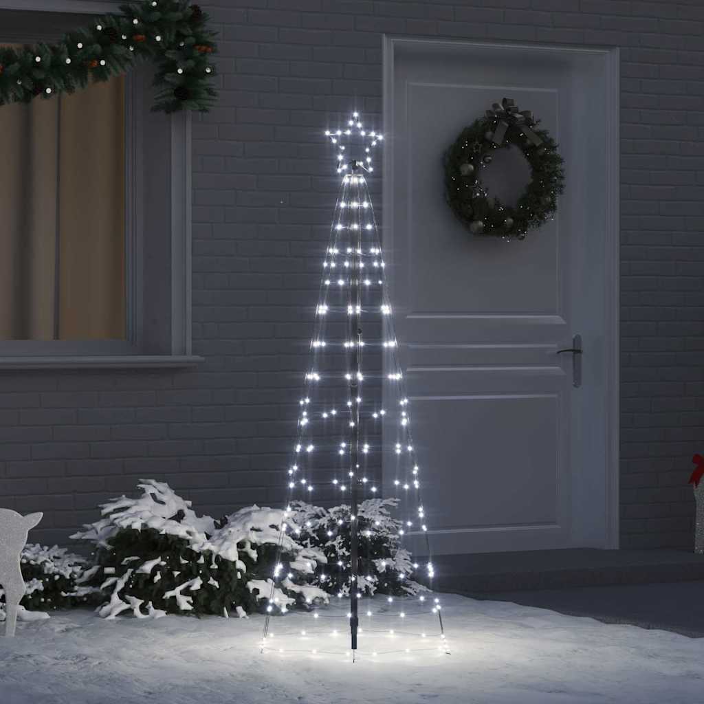HKH Árvore de Natal LED com 390 Leds Branco Frio em Ferro