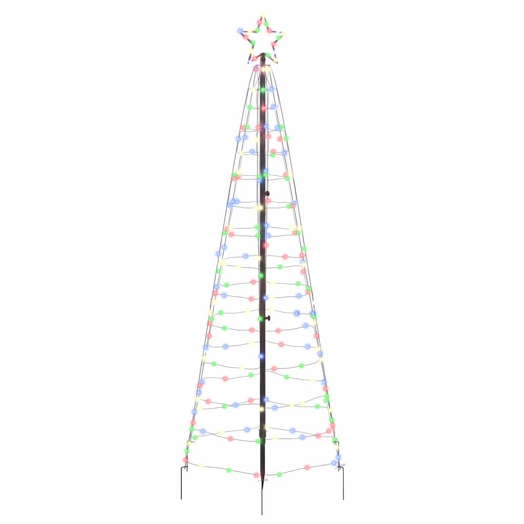 HKH Árvore de Natal LED com 390 Leds Colorido em Ferro