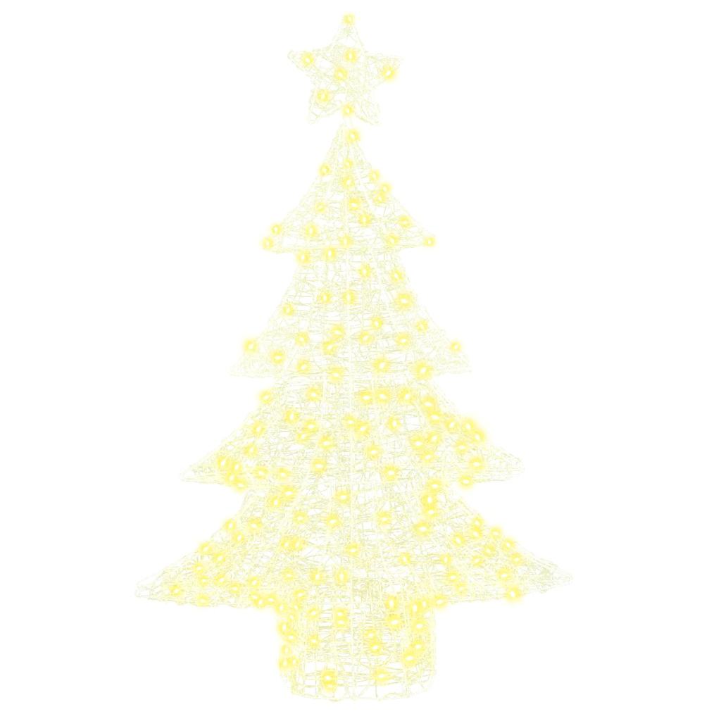 HKH Árvore de Natal com 100 LED em Acrílo - Branco Quente