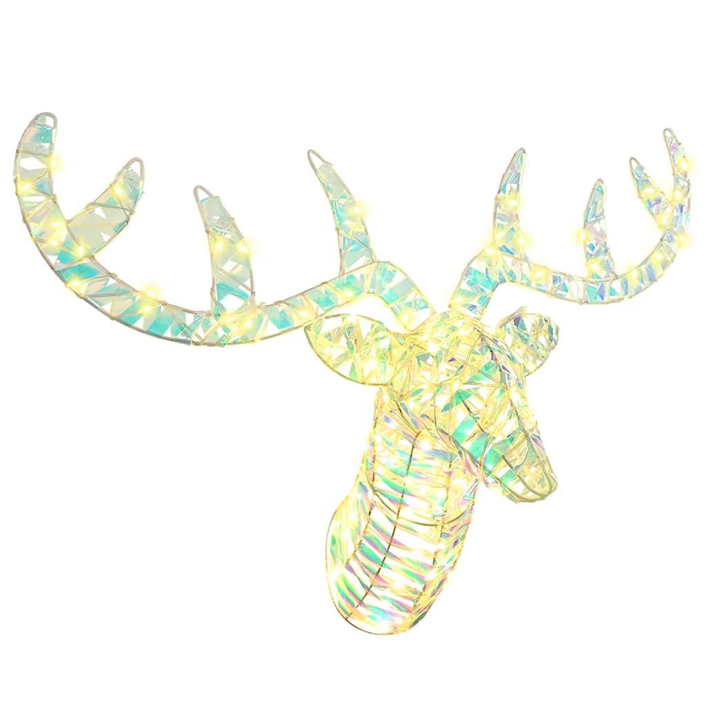 HKH Trenó Puxado Por Rena em PET - Branco Quente