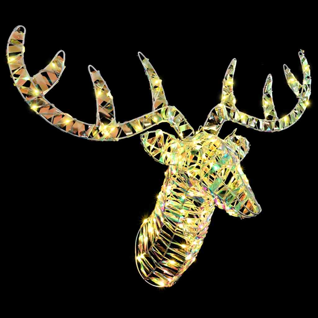 HKH Trenó Puxado Por Rena em PET - Branco Quente