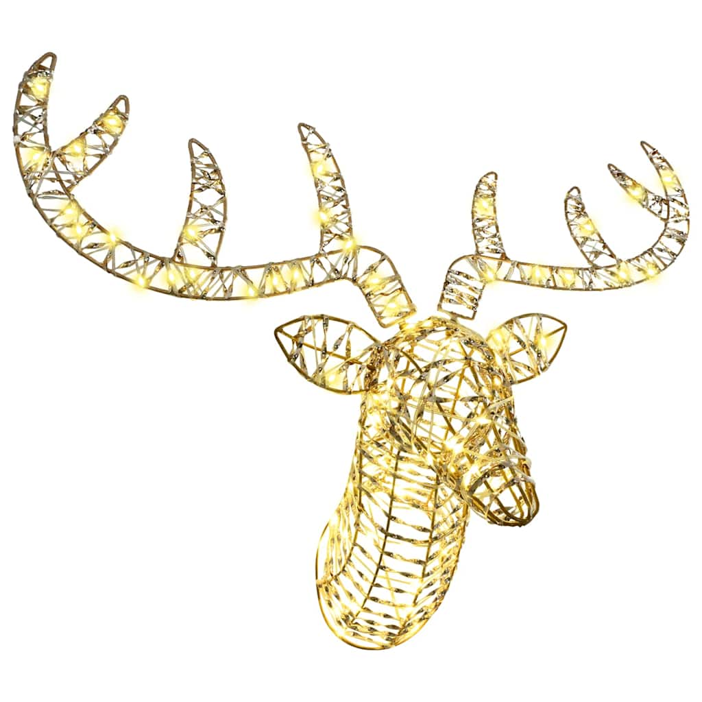 HKH Trenó Puxado Por Rena em PET - Branco Quente