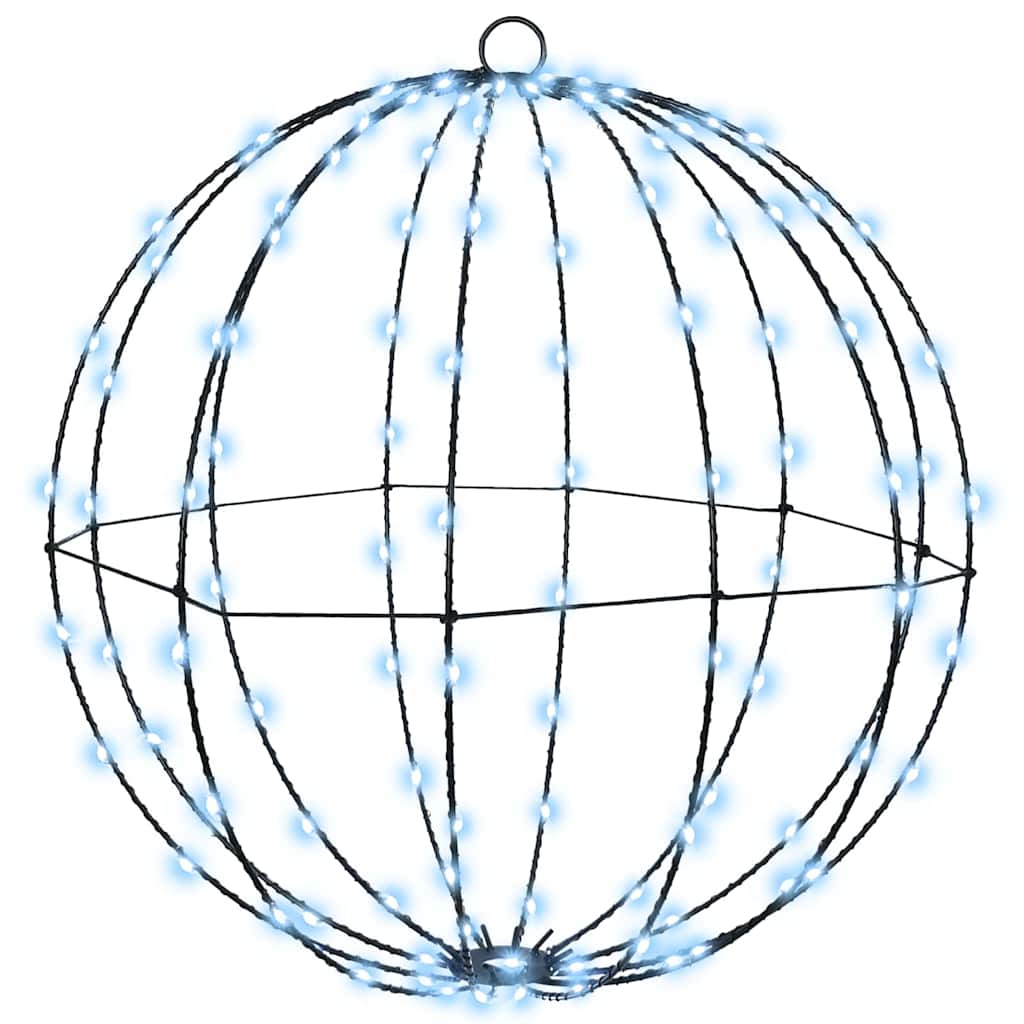 HKH Conjunto de 2 Bolas com 192 LED's em Metal - Branco Frio