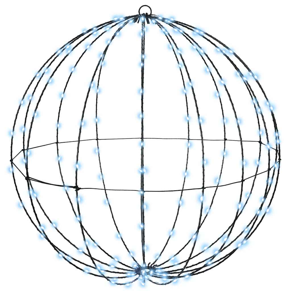 HKH Conjunto de 2 Bolas com 384 LED's em Metal - Branco Frio