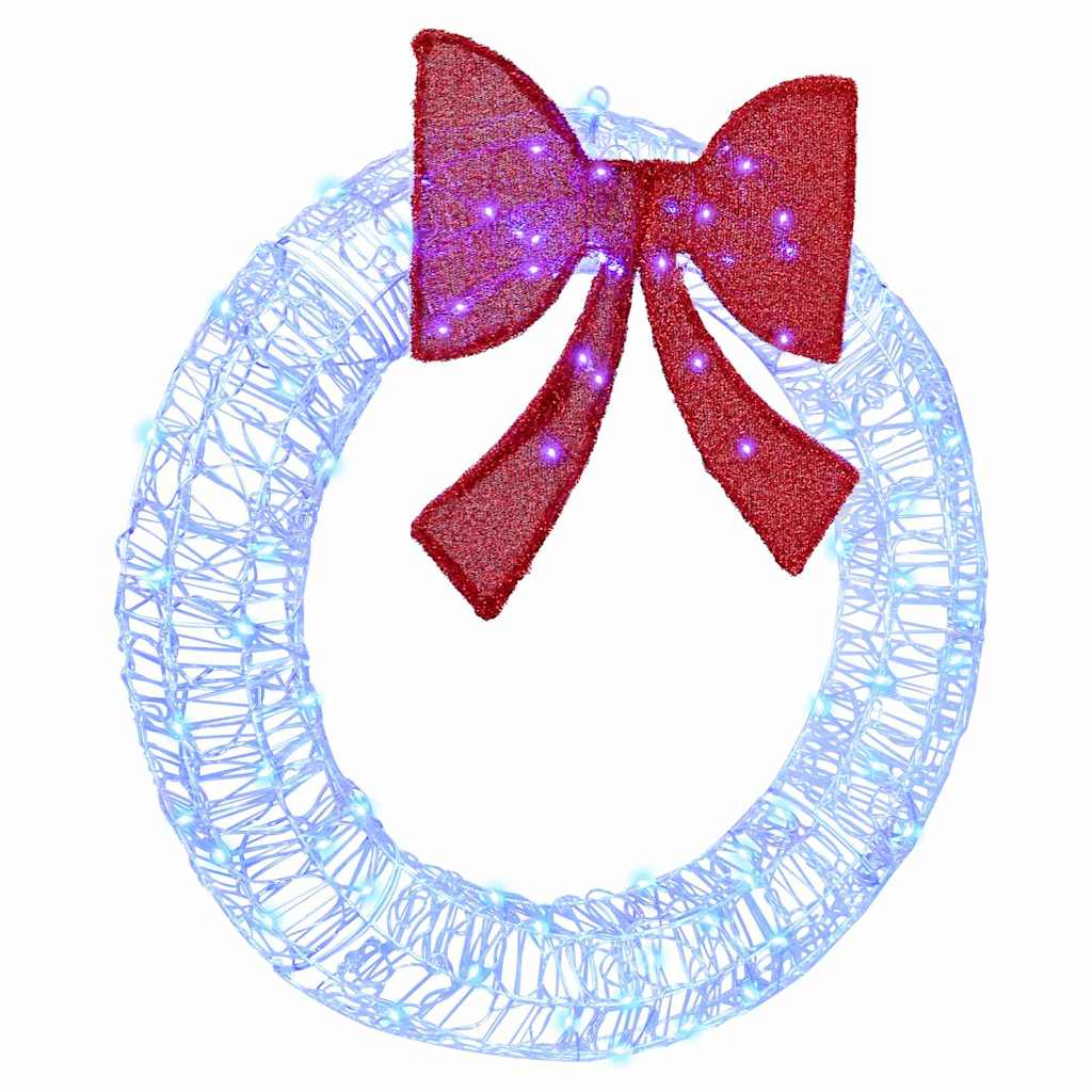 HKH Guirlanda com Luzes de Tira LED em Acrílo - Azul