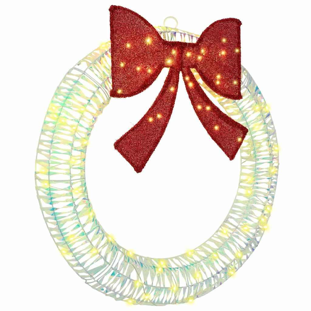 HKH Guirlanda com 80 LED em PET - Branco Quente