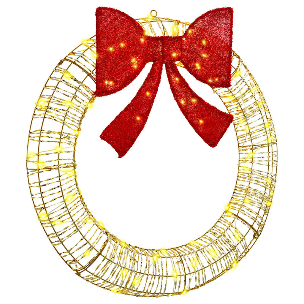 HKH Guirlanda com 80 LED em PET - Branco Quente