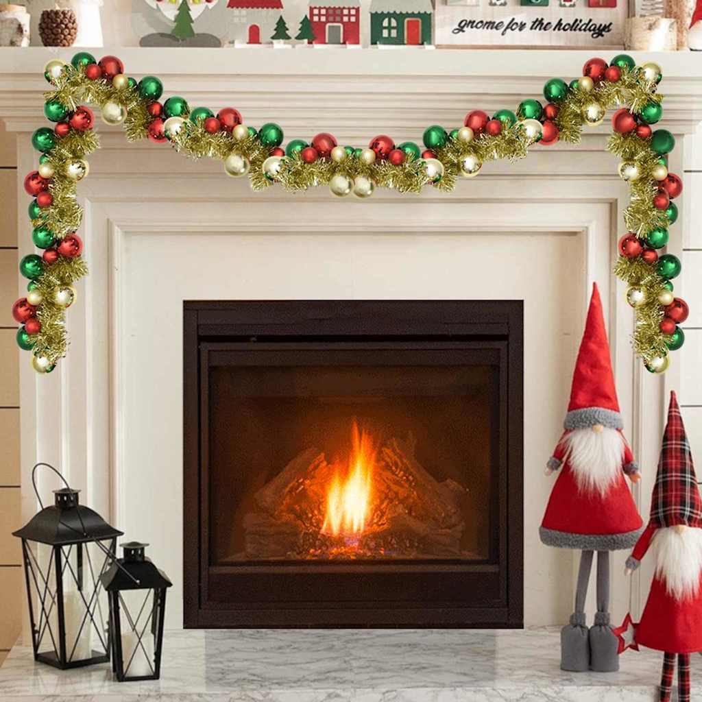 HKH Guirlanda de Bolas de Natal em Poliestireno - Colorido