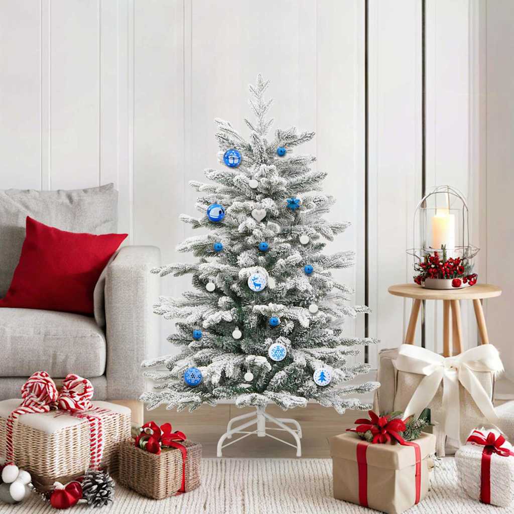HKH Conjunto de 40 Bolas de Natal - Azul e Branco