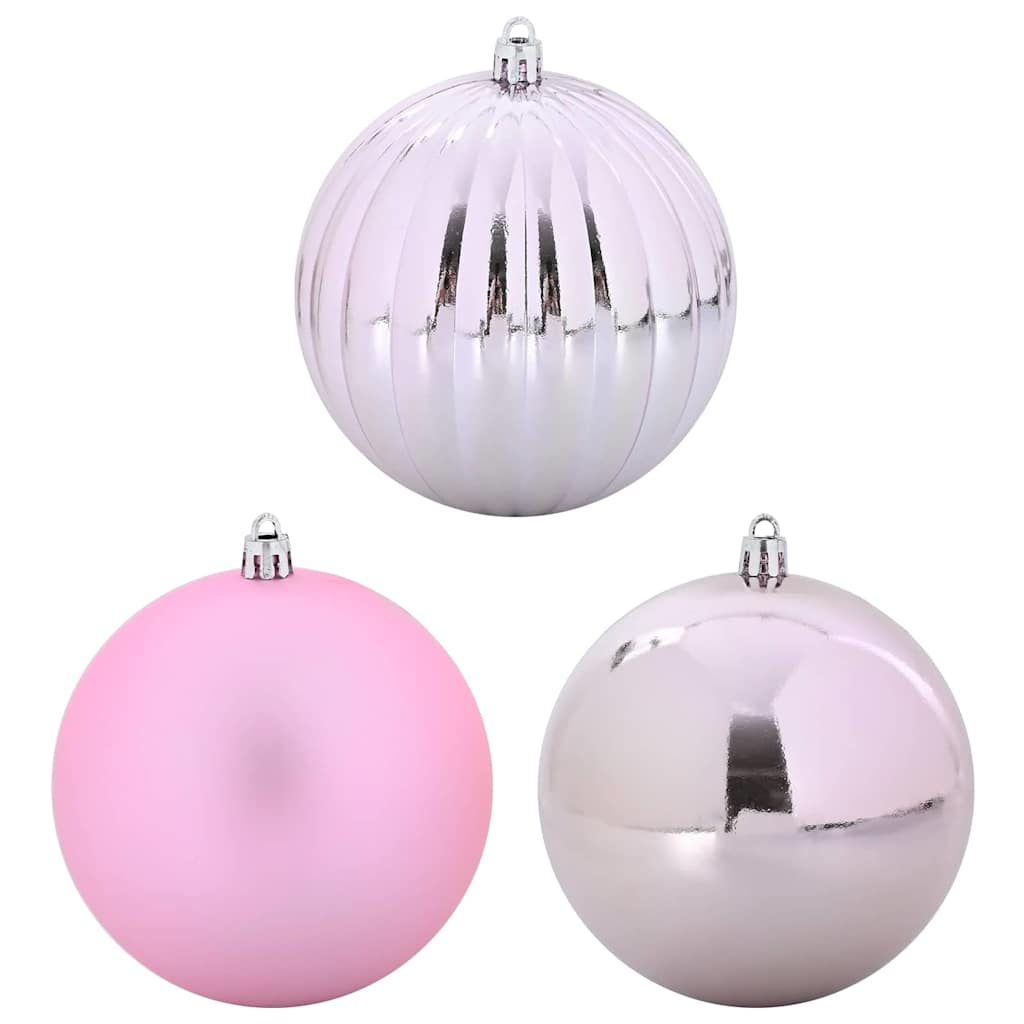 HKH Conjunto de 9 Bolas de Natal - Rosa