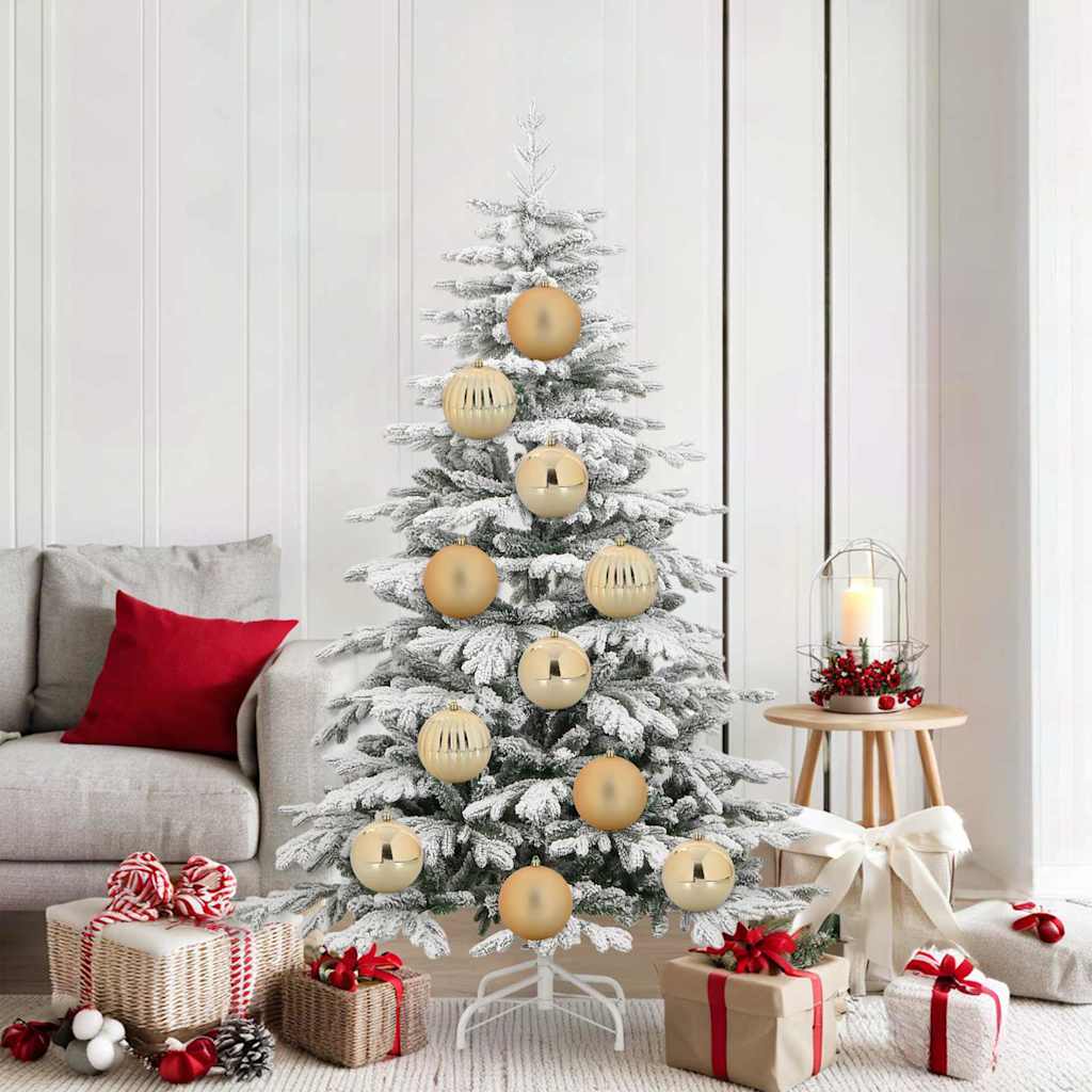 HKH Conjunto de 9 Bolas de Natal - Ouro