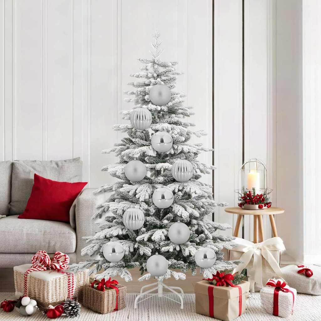 HKH Conjunto de 9 Bolas de Natal - Prateado