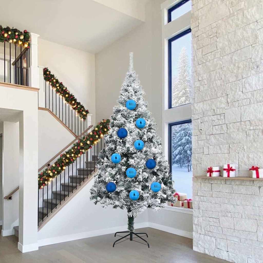 HKH Conjunto de 4 Bolas de Natal - Azul