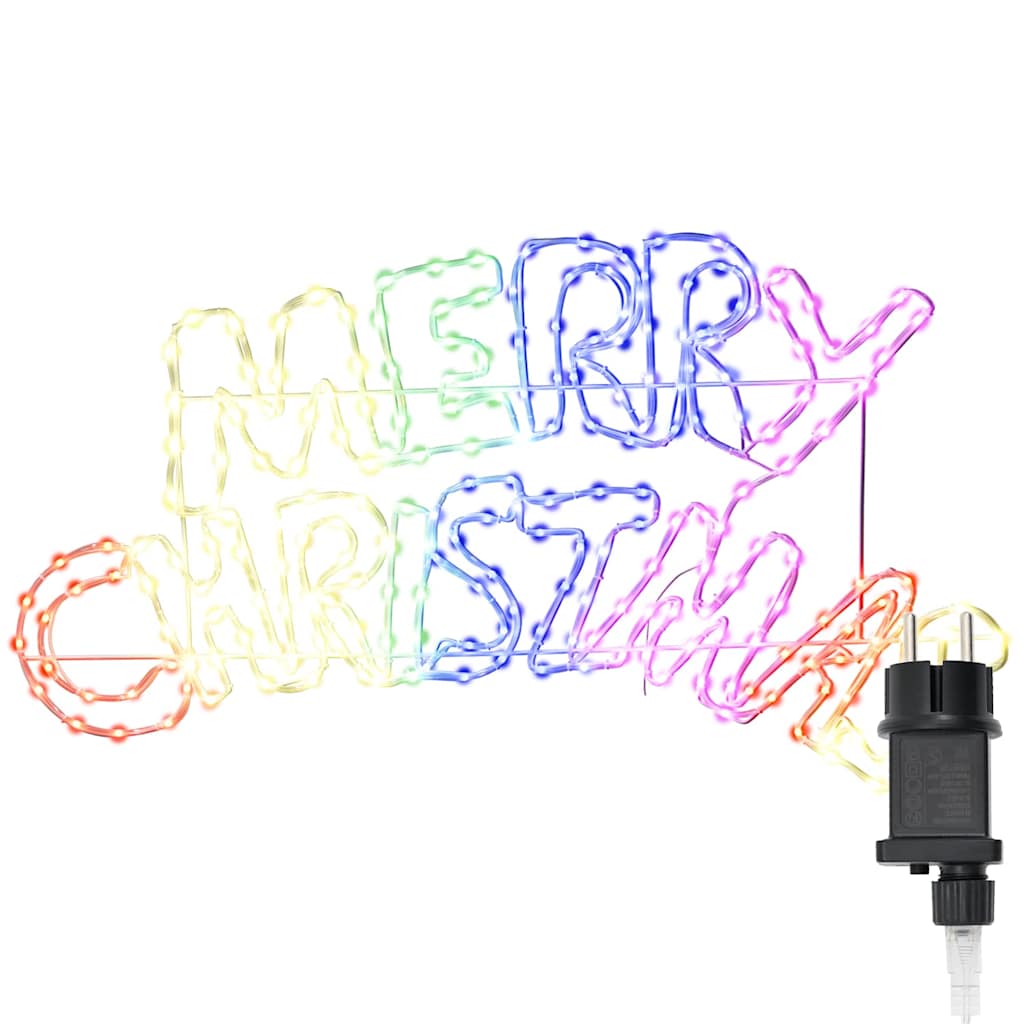 HKH Placa de Natal com 240 LED em PVC - Colorido