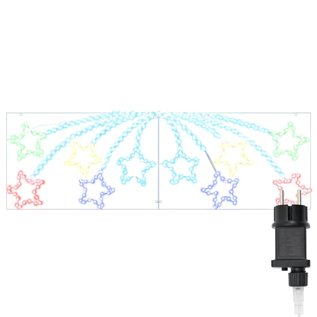 HKH Estrela de Natal com 432 LED em PVC - Colorido