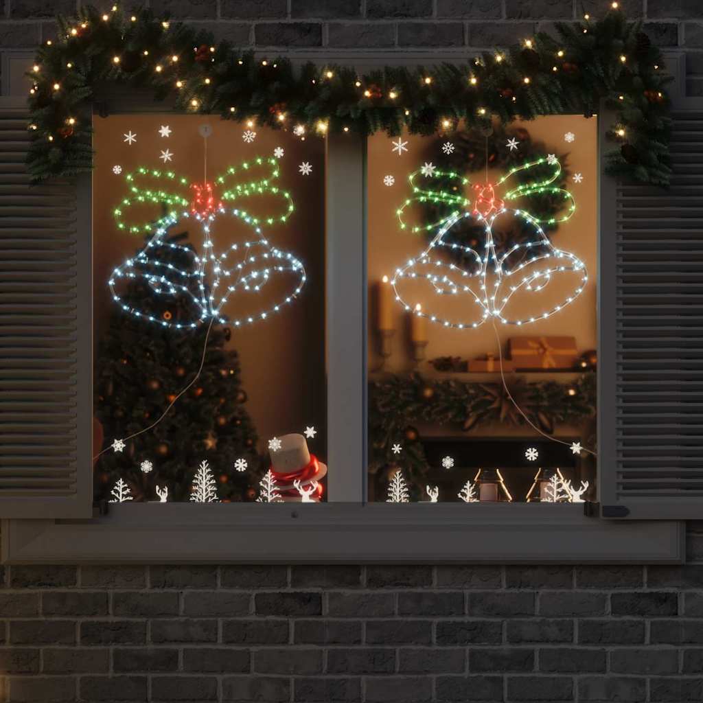 HKH Sino de Natal com 144 LED em PVC - Colorido