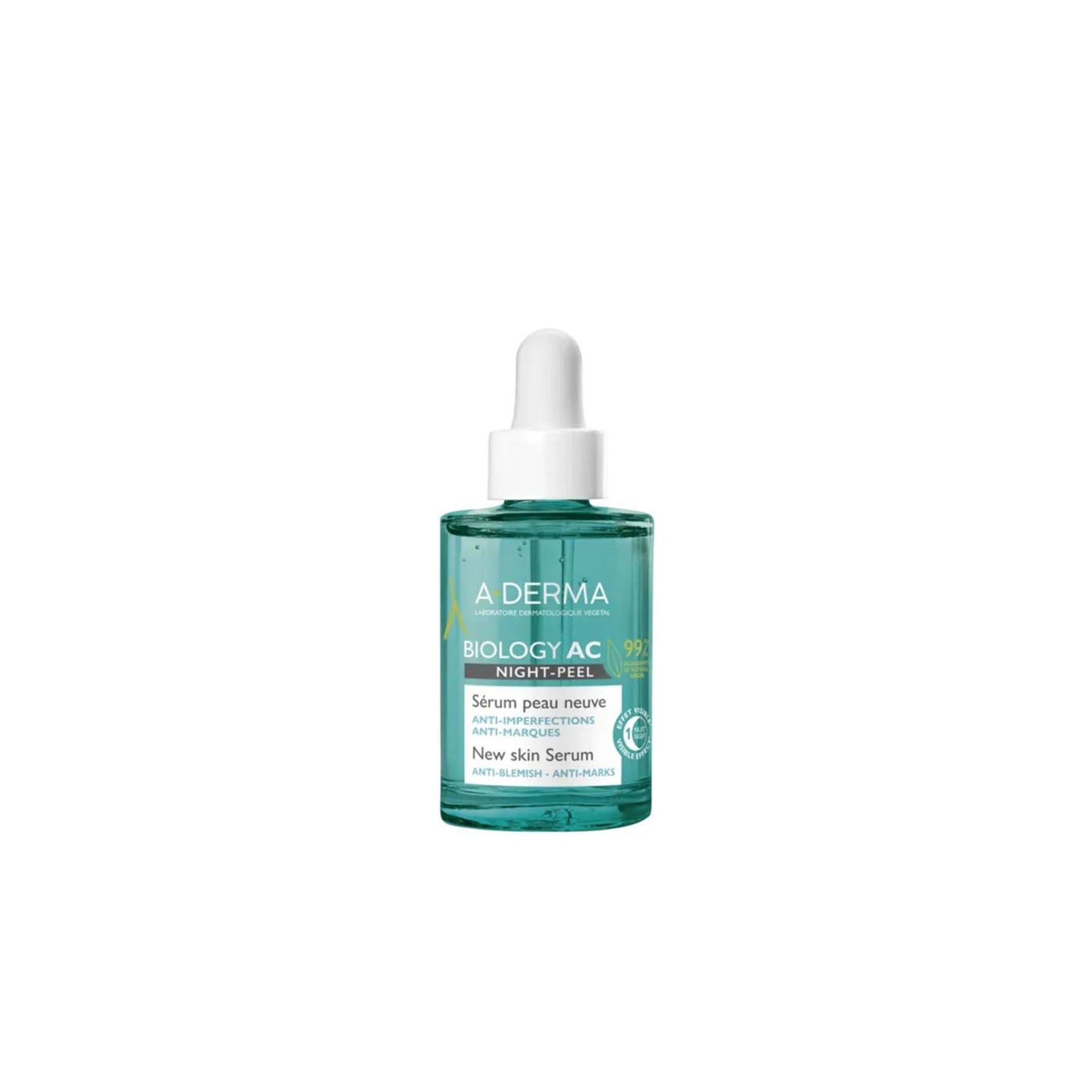 A-Derma Biology AC Night-Peel New Skin Sérum 30ml (1floz)