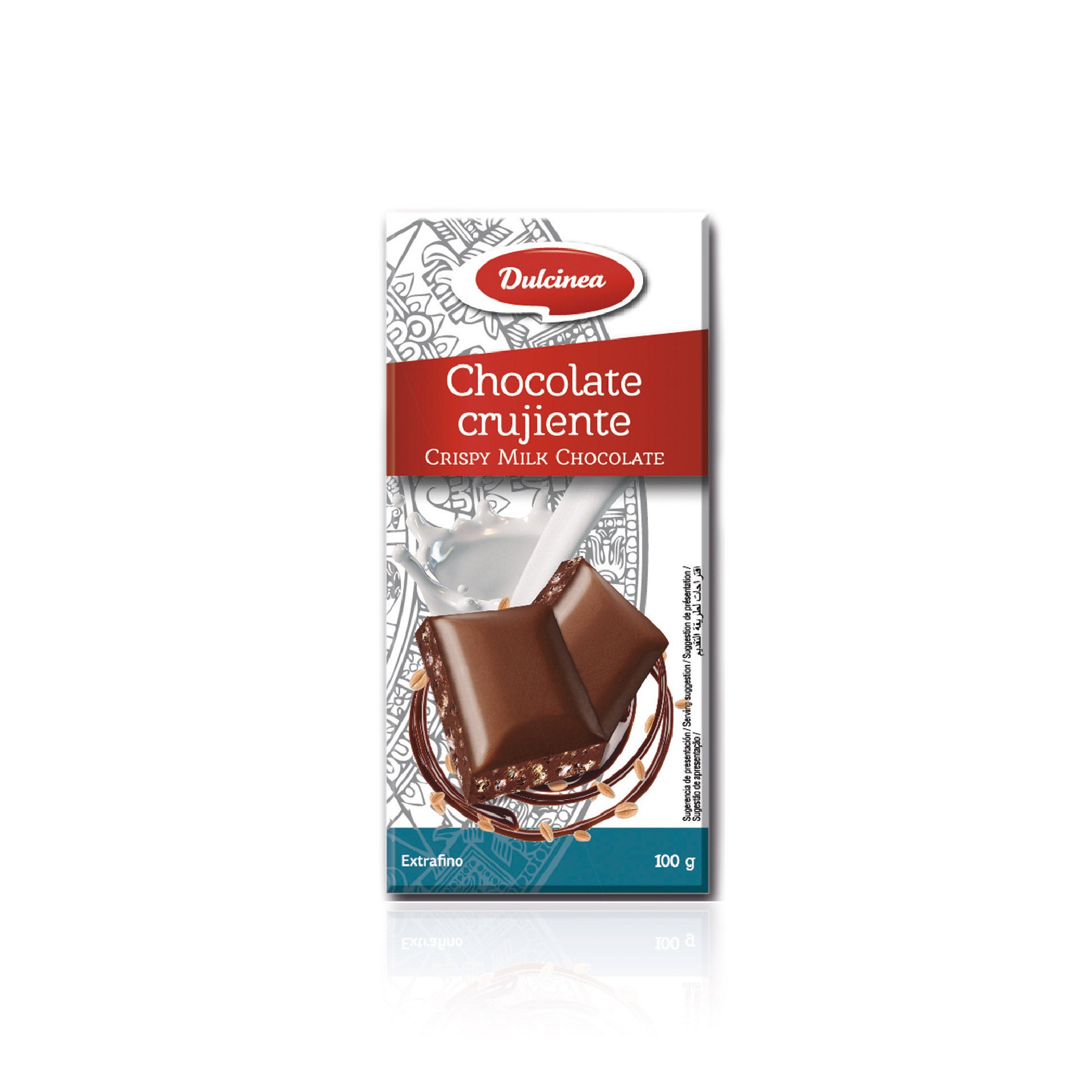 Dulcinea Chocolate Leite com Cereais 100 gr