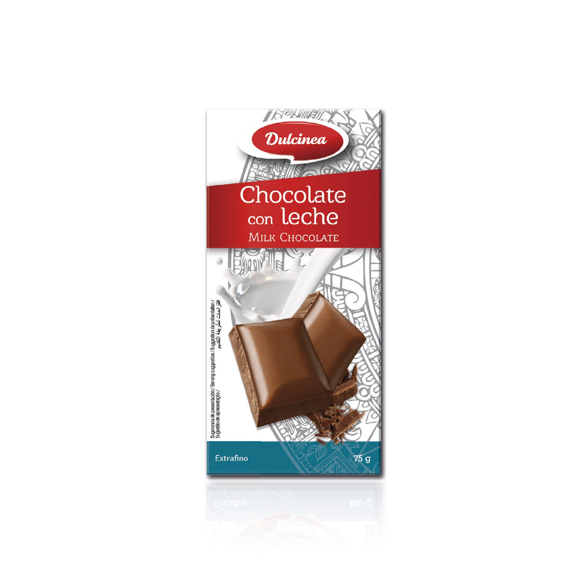 Dulcinea Chocolate Leite 75 gr